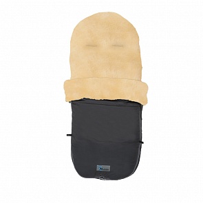 Зимний конверт Lambskin-Bugaboo Footmuff Black 65 (Altabebe, MT22080-LP_Black 65)